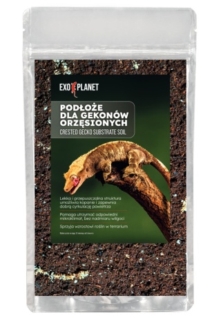 EXO PLANET Crested Gecko Substrate Soil - podłoże dla gekonów orzęsionych 5L