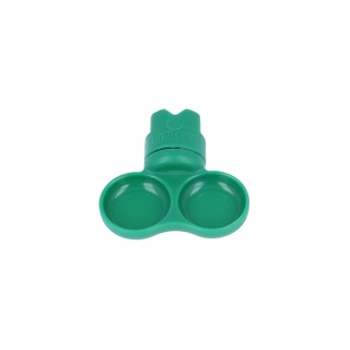 Gecko Nutrition Branch Mount Set XS - miska do zamocowania XS - zielona