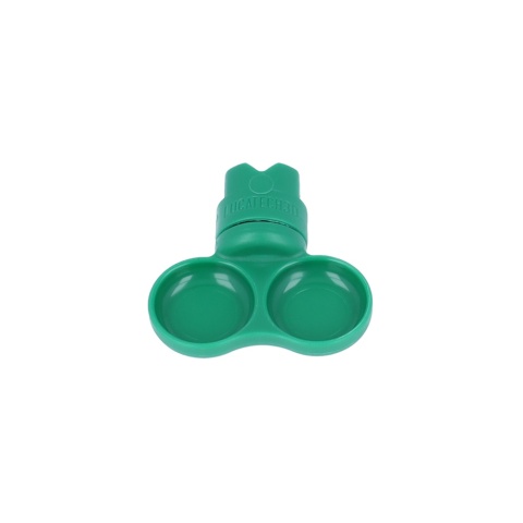 Gecko Nutrition Branch Mount Set XS - miska do zamocowania XS - zielona