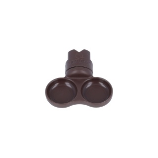 Gecko Nutrition Branch Mount Set XS - miska do zamocowania XS - brązowa