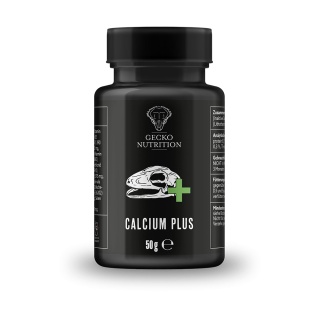 Gecko Nutrition Calcium Plus - kompleksowy suplement witaminowo-mineralny 500g