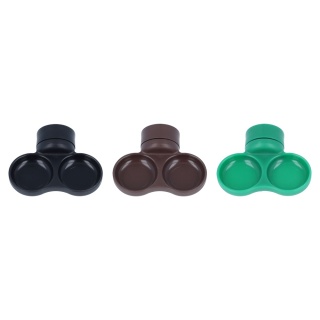 Gecko Nutrition Adhesive Mount Set XS - miska montowana XS - czarna