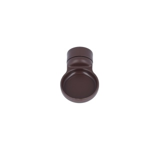 Gecko Nutrition Adhesive Mount Set S - miska montowana S - brązowa