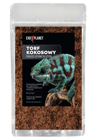 EXO PLANET Torf kokosowy - gotowy do użycia 5L