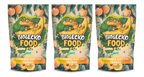 BioGecko Food Banana & Morela 300g pokarm dla gekonów orzęsionych i innych jaszczurek BANAN+MORELA+OWADY BioGecko Food Banana & Morela 300g pokarm dla gekonów orzęsionych i innych jaszczurek BANAN+MORELA+OWADY