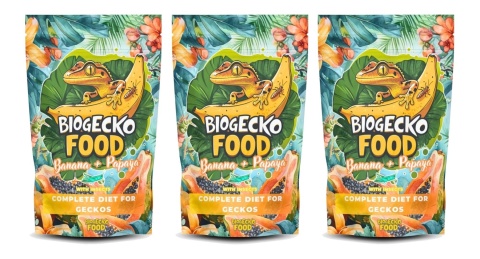 BioGecko Food Banana & Papaya 300g pokarm dla gekonów orzęsionych i innych jaszczurek BANAN + PAPAYA +OWADY BioGecko Food Banana & Papaya 300g pokarm dla gekonów orzęsionych i innych jaszczurek BANAN + PAPAYA +OWADY