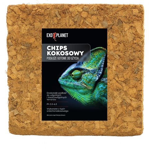 EXO PLANET Chips kokosowy - brykiet 2 kg EXO PLANET Chips kokosowy - brykiet 2 kg