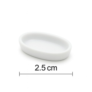 EXO PLANET Ceramiczna miseczka do karmienia mrówek – biała (2,5 cm)