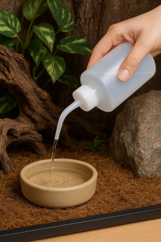 EXO PLANET Hydro Bottle 500ml - Butelka do nalewania wody 500ml transparentna