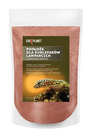 EXO PLANET Leopard Gecko Substrate - podłoże dla Eublefarów Lamparcich 3kg