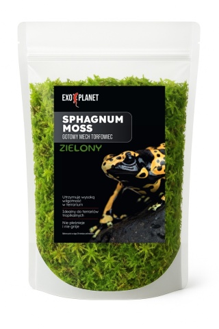 EXO PLANET Mech torfowiec Sphagnum Moss Zielony 25g