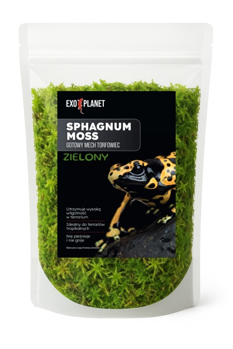 EXO PLANET Mech torfowiec Sphagnum Moss Zielony 25g EXO PLANET Mech torfowiec Sphagnum Moss Zielony 25g