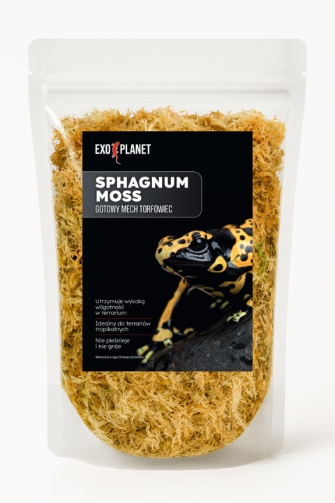 EXO PLANET Mech torfowiec Sphagnum moss 25g / 1000ml