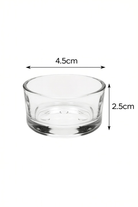 EXO PLANET Miseczka szklana przezroczysta 25ml