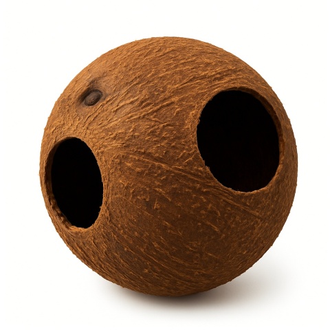 EXO PLANET Skorupa kokosa szczotkowana - naturalna kryjówka EXO PLANET Skorupa kokosa szczotkowana - naturalna kryjówka