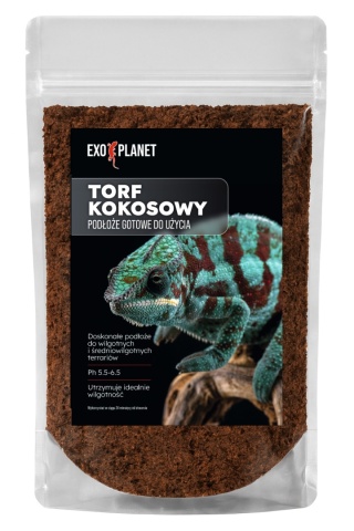 EXO PLANET Torf kokosowy - gotowy do użycia 5L