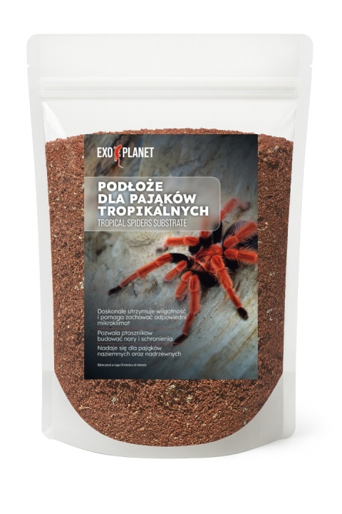 EXO PLANET Tropical Spiders Substrate - gotowe podłoże dla pająków 5L EXO PLANET Tropical Spiders Substrate - gotowe podłoże dla pająków 5L