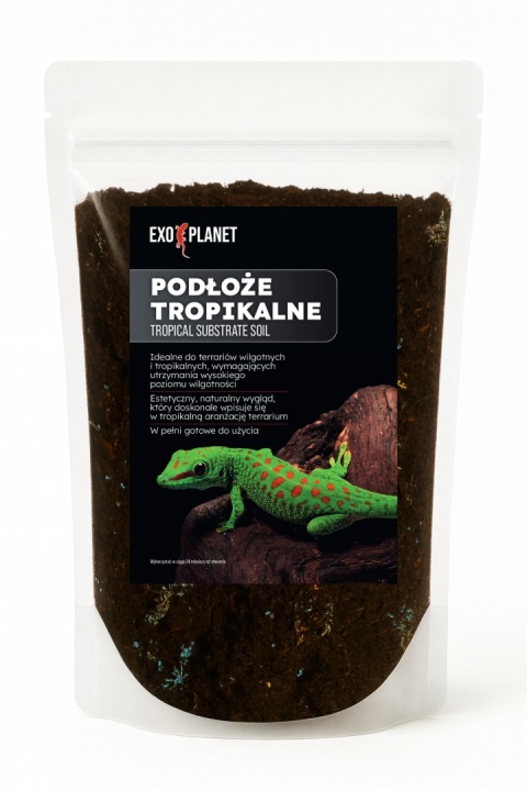 EXO PLANET Tropical Substrate Soil - podłoże tropikalne do terrarium 5L EXO PLANET Tropical Substrate Soil - podłoże tropikalne do terrarium 5L