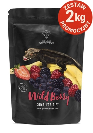 Gecko Nutrition Wildberry - Owoce leśne 2 kg
