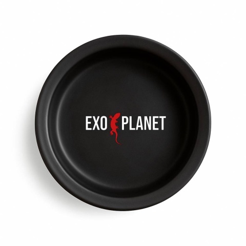 EXO PLANET Miska ceramiczna antyucieczkowa czarna L - 235ml