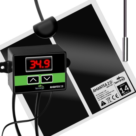 Terrario Amantea 2.0 20W - mata grzewcza z termostatem Terrario Amantea 2.0 20W - mata grzewcza z termostatem