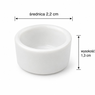 EXO PLANET Miska ceramiczna biała dla pająka 2,2 cm