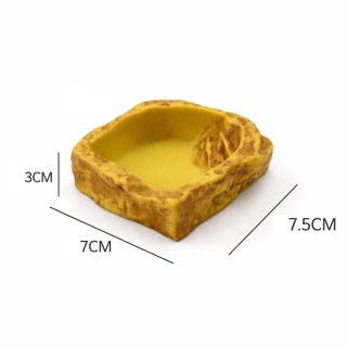 EXO PLANET Miska z żywicy Jungle Type 1 (7x7,5x3 cm)