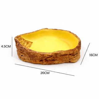 EXO PLANET Miska z żywicy Jungle Type 3 (20x15x4,5 cm)