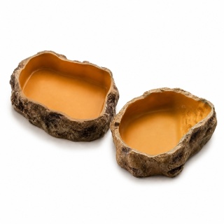 EXO PLANET Miska z żywicy Jungle Type 11 i 12 (zestaw 2 sztuk)