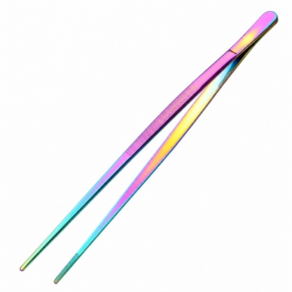 EXO PLANET Pęseta Terrarystyczna 30 cm prosta - tęczowa