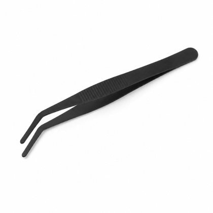 EXO PLANET Pęseta Terrarystyczna 16 cm zagięta - czarna