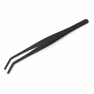 EXO PLANET Pęseta Terrarystyczna 30 cm zagięta - czarna