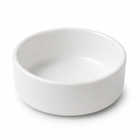 EXO PLANET Miska ceramiczna biała 9 cm